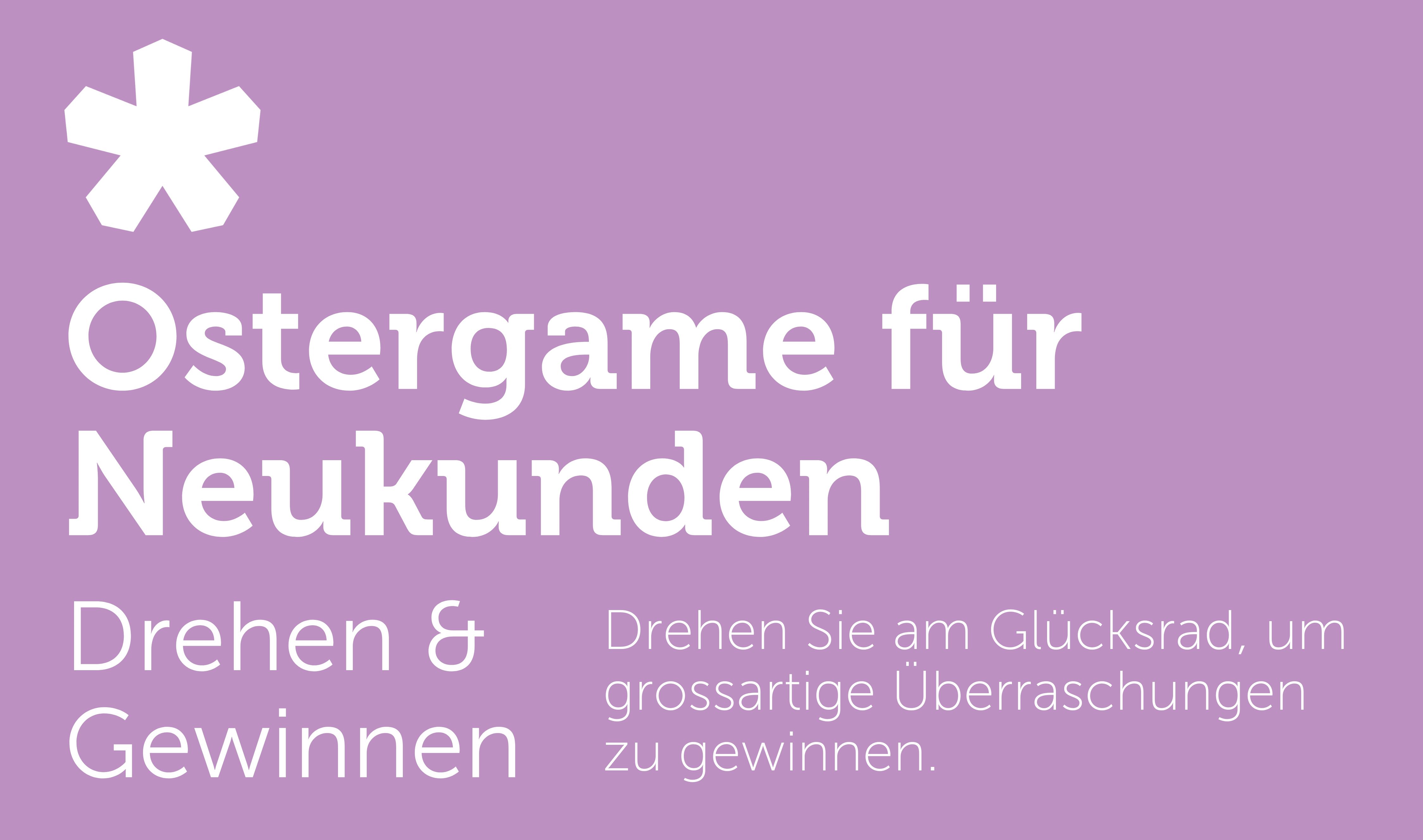 Neukunden Ostern Angebot