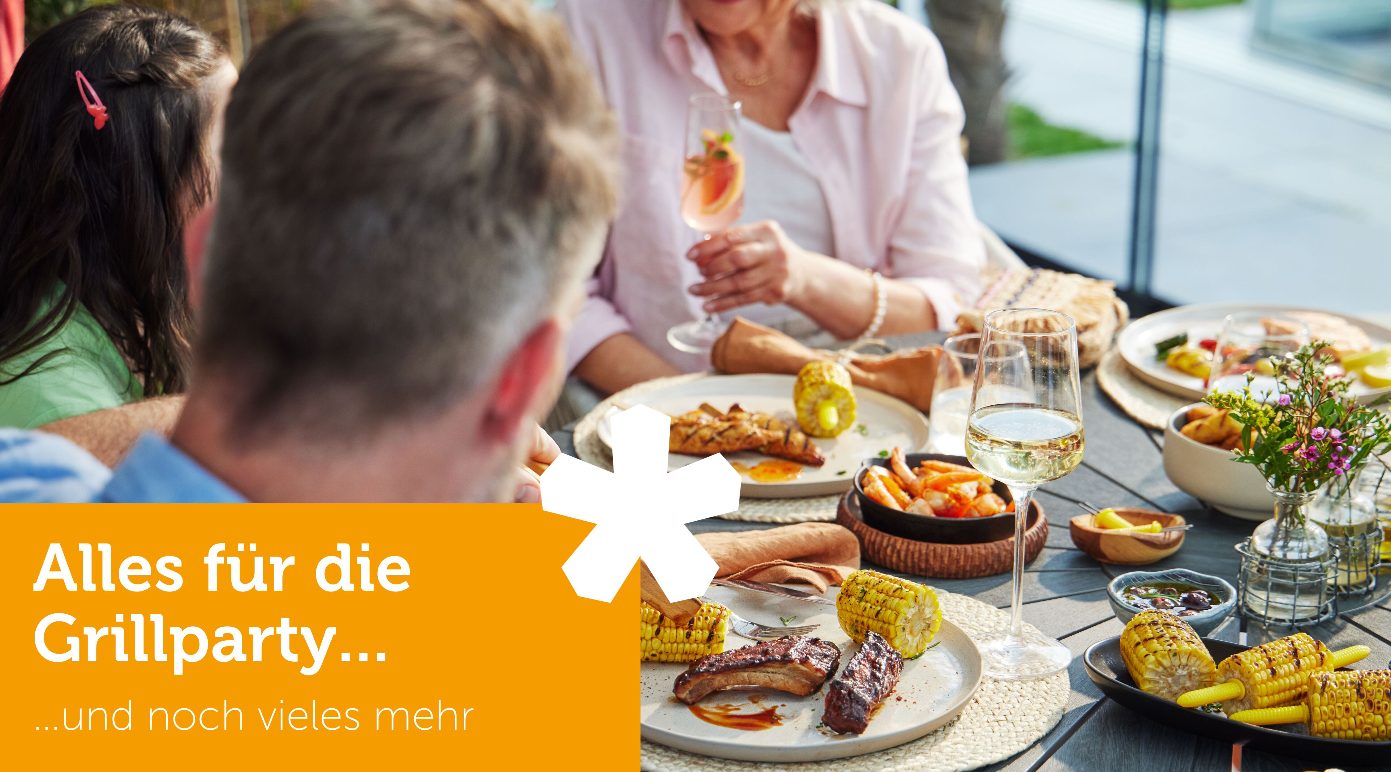 Alles für die Grillparty...