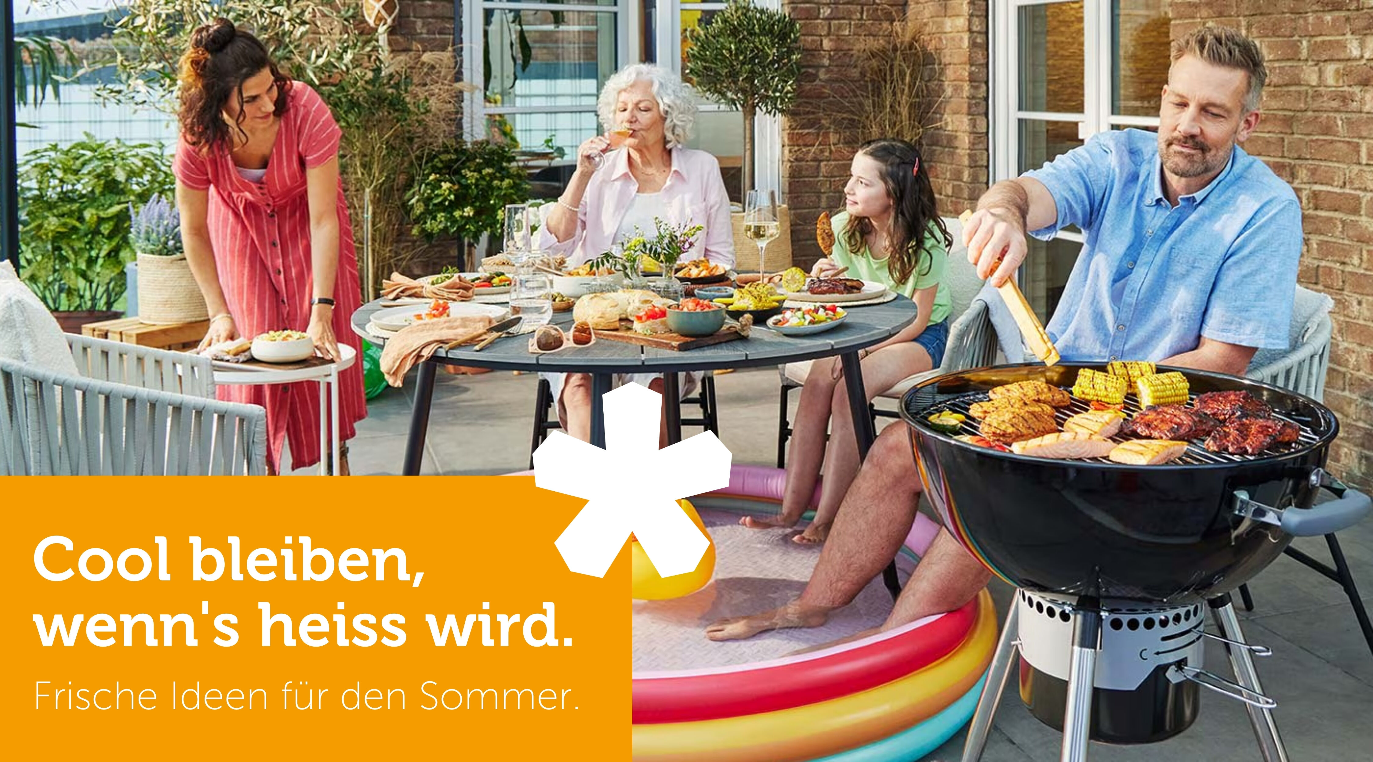 Cool bleiben, wenn's heiss wird