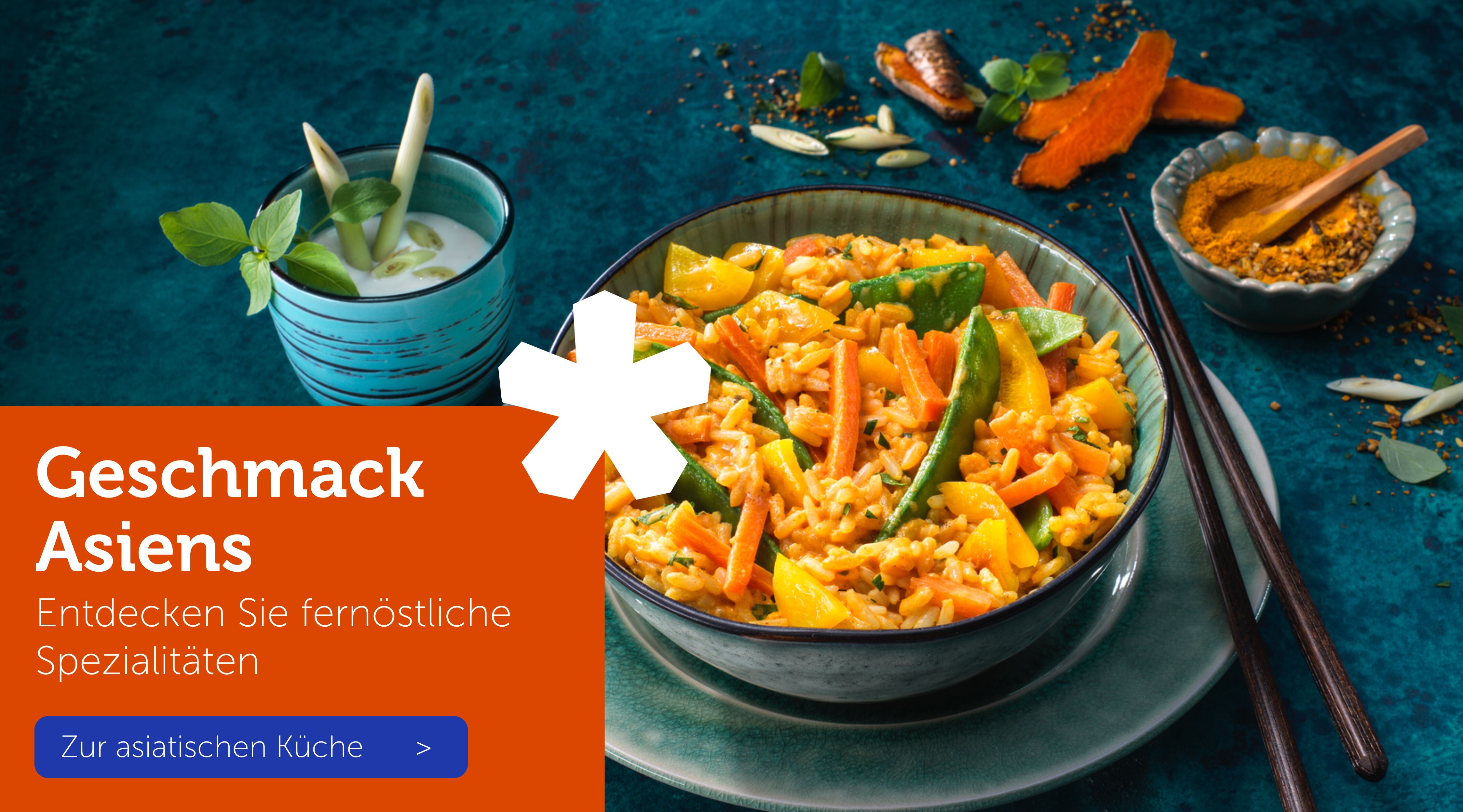 Geschmack Asiens