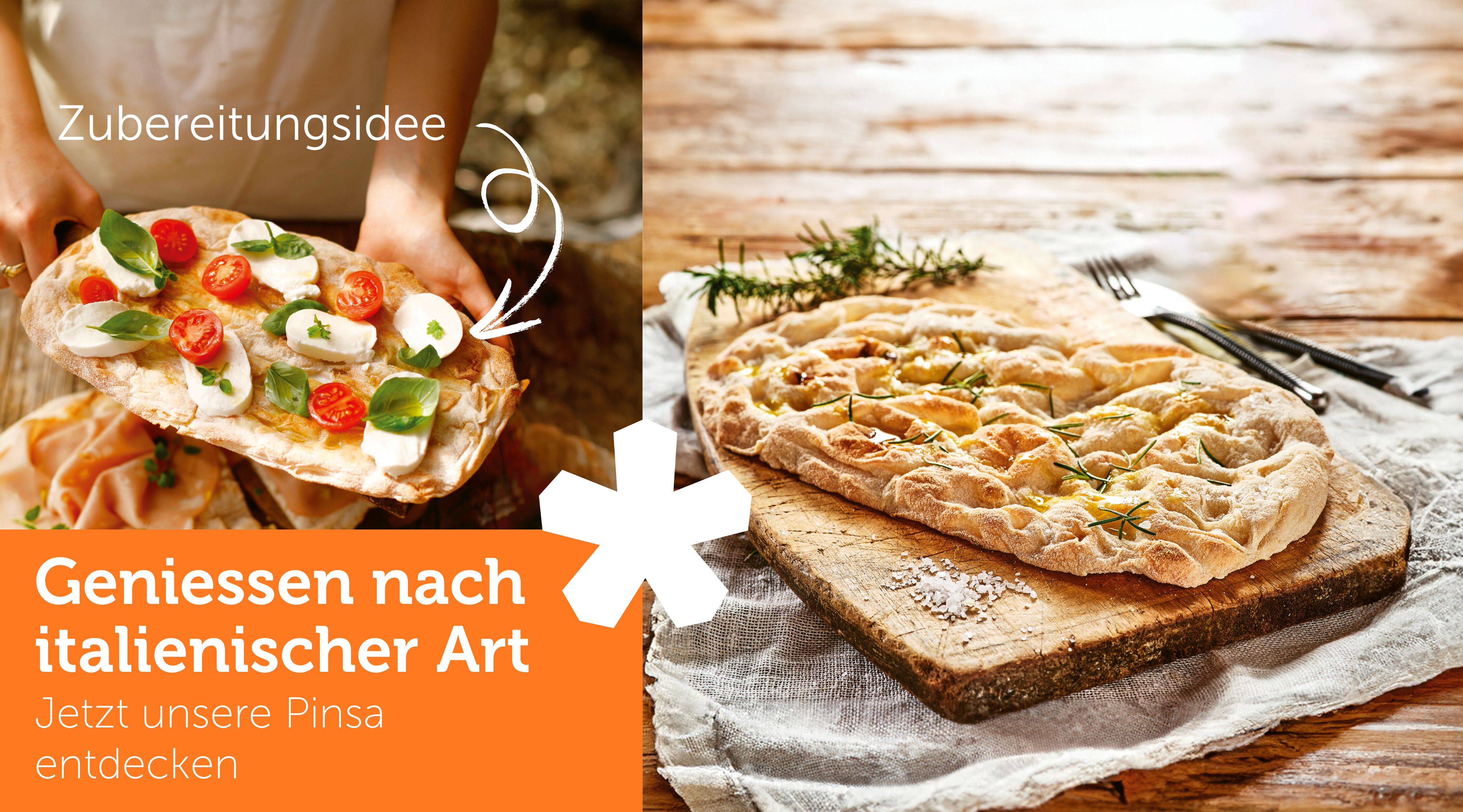 Geniessen nach italienischer Art: Pinsa