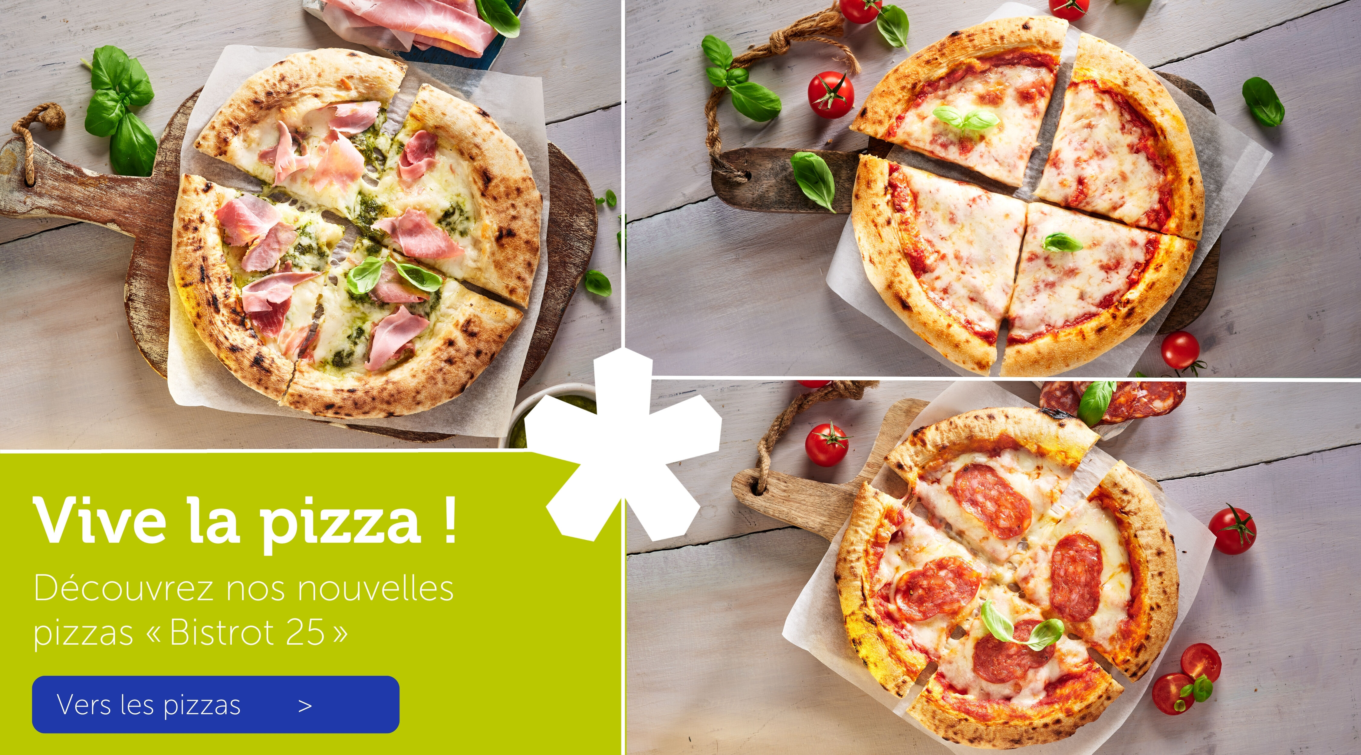 Vive la pizza !