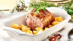 Panati / Preparati / Marinati - Gefüllter Festtagsbraten mit Kastanien, Radicchio und Provola-Käse