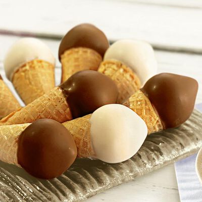 Coni - Mini Coni black & white (lunghi ca. 8 cm)