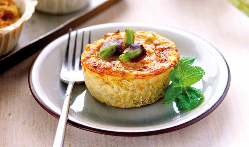 Preparate - Petits gratins aux fonds d'artichauts