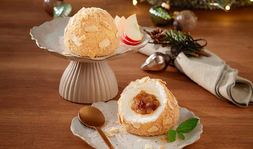 Tranci / Dessert - Pommes au four glac&eacute;es