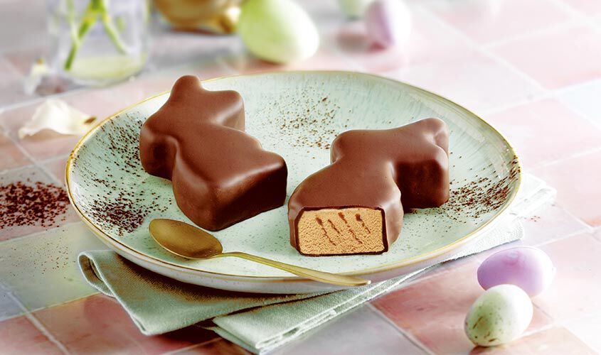 Tranci / Dessert - Glace-Osterhasen