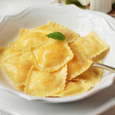 Antipasti / Aperitivi - Ravioli Ricotta-Limone
