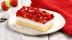 Fette / Mini Torte - Entremets aux fraises et au yaourt