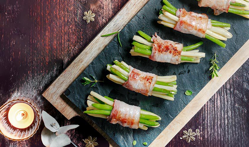 Preparate - Bohnenduo im Speckmantel