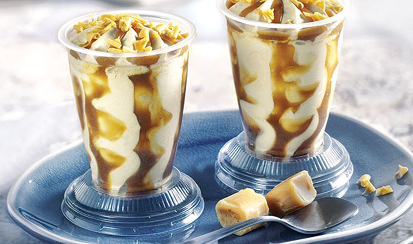 Coupes - Coupe caramel