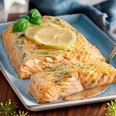 Panati / Preparati - Salmone al Forno alle Erbe e Limone