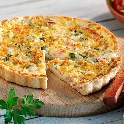 Tortine / Quiche / Crostate - Tarte poireaux et lardons