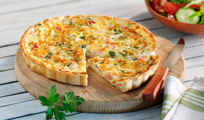 Tortine / Quiche / Crostate - Tarte poireaux et lardons
