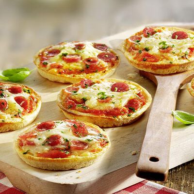 Snack - Salami-Pizzettis