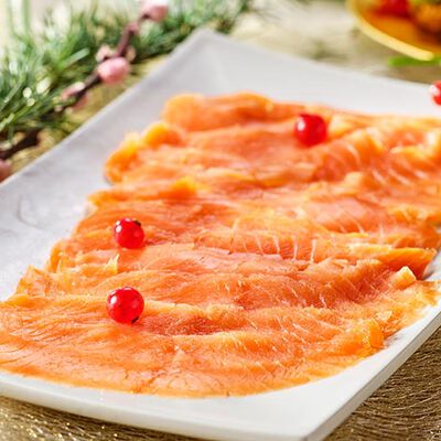 Pesce - Tranches de saumon fum&eacute; norv&eacute;gien