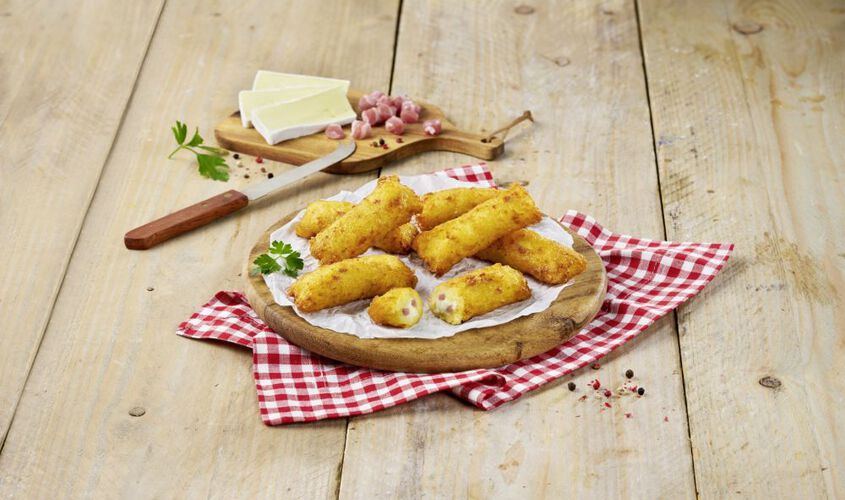 Specialit&agrave; - 40% Kartoffeltaschen Brie & Speck