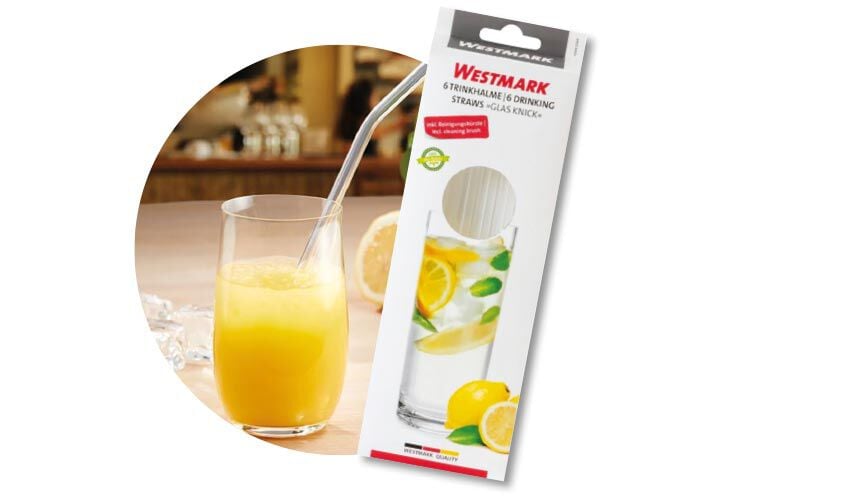 Varie - Trinkhalme aus Glas
