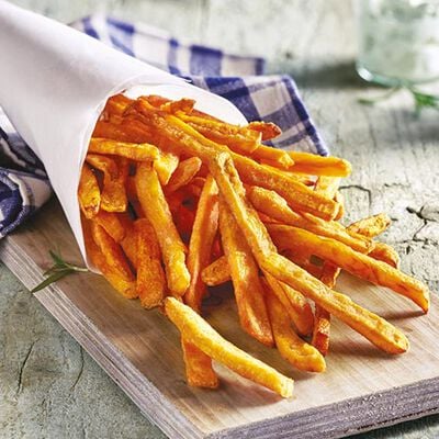 Patate Fritte - S&uuml;sskartoffel-Pommes