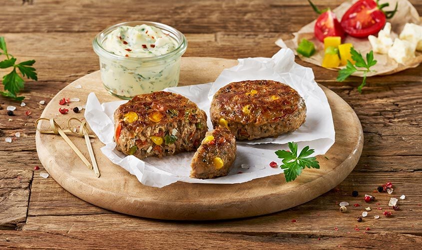 Panati / Preparati / Marinati - Polpette di Manzo e Verdure con Formaggio del Pastore
