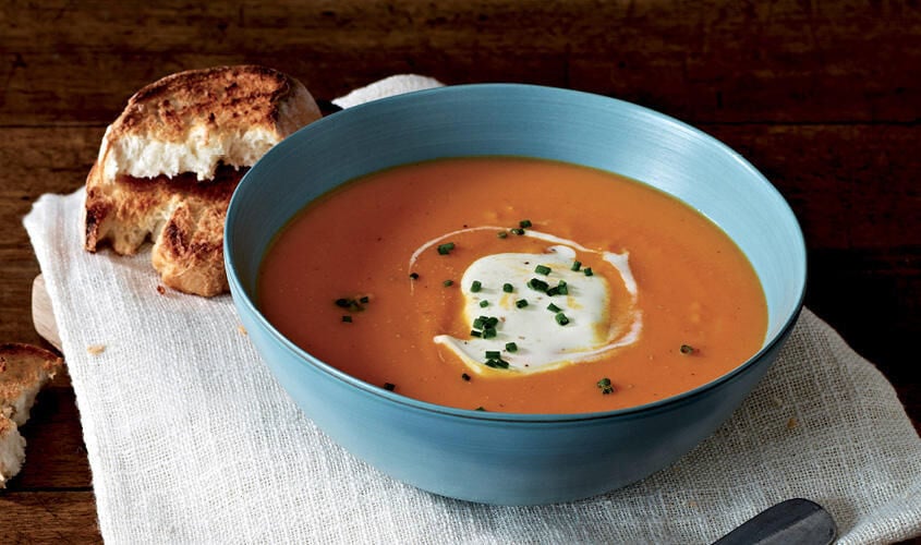 Zuppe - Velout&eacute; courge et carotte