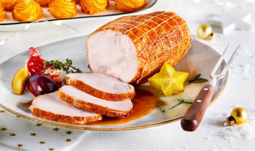 Pan&eacute;s/Pr&eacute;par&eacute;s/Marin&eacute;s - Festtags-Rollbraten