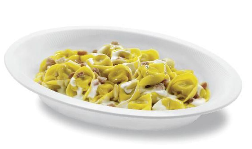  - Tortellinis à la bolognaise avec crème et jambon