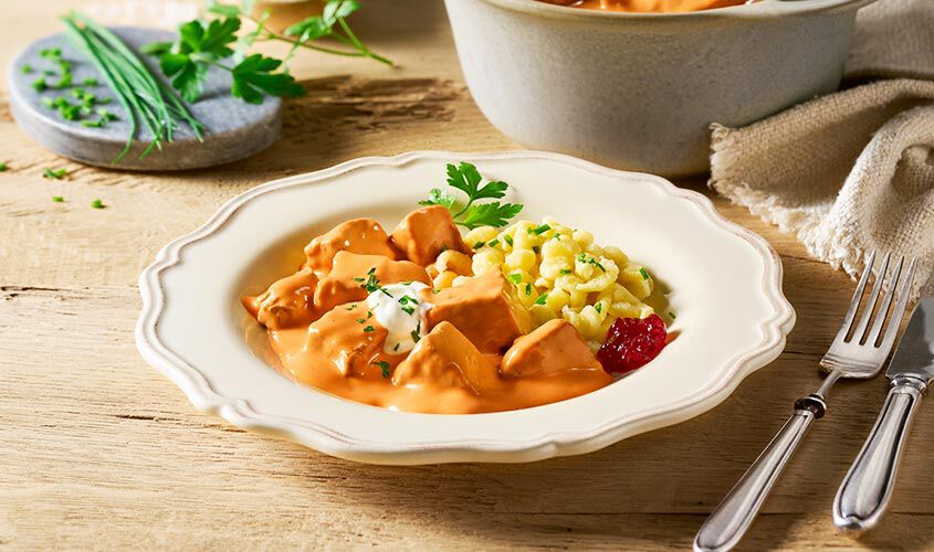 Panati / Preparati / Marinati - Spezzatino di Vitello alla Panna
