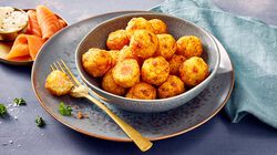 Rostini - Rösti-Bällchen mit Lachs