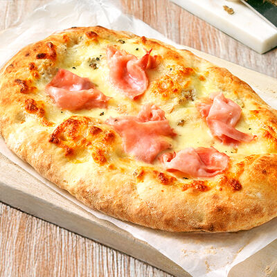 Pizze - Pinsa con Prosciutto e Tartufo