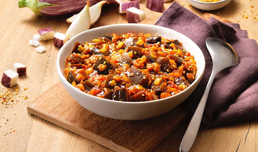 Asia - Auberginen-Curry