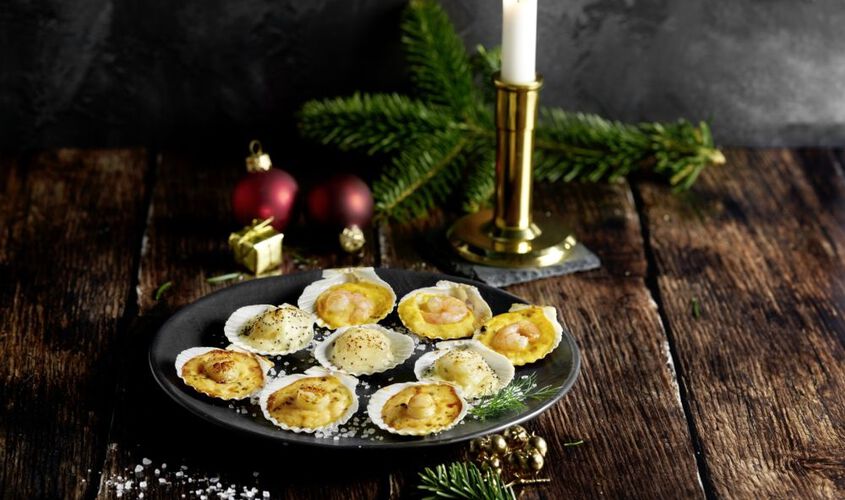 Friuts de mer - Coquilles ap&eacute;ritives