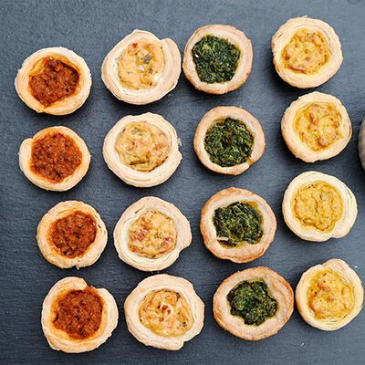 Tortine / Quiche / Crostate - Mini-tartelettes d'ap&eacute;ritif