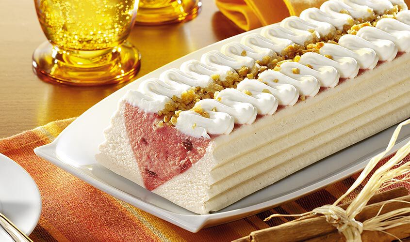 Dessert - Zimt-Zwetschgen-Roulade