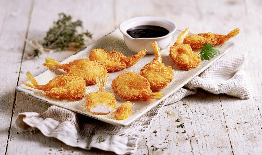 Panés/Préparés - Beignets de crevettes façon panko