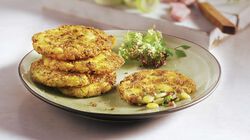 R&ouml;stis - Rostini con Prosciutto e Porro