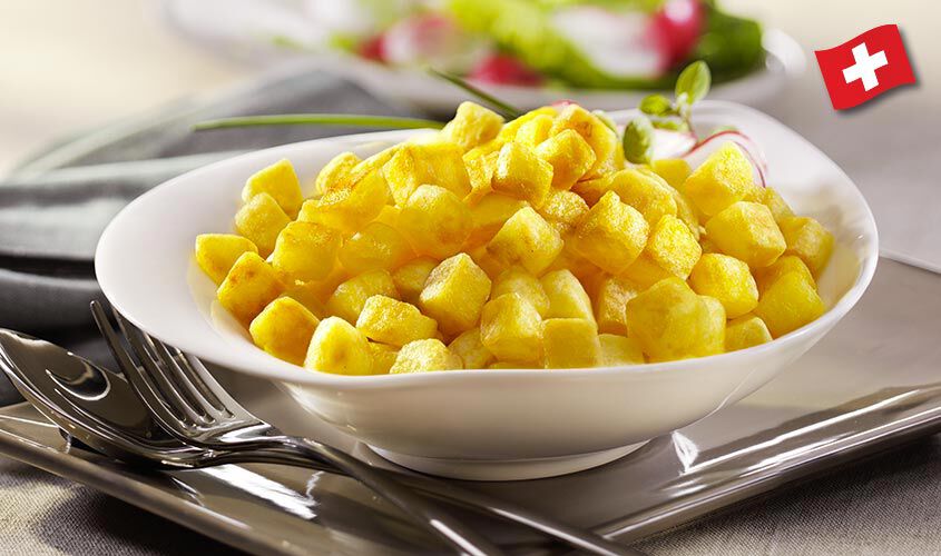 Specialités - Pommes carrées