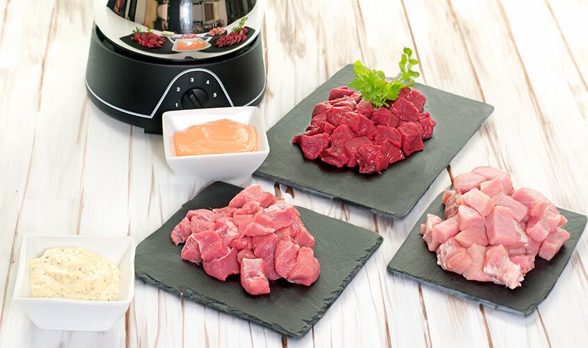 Al Naturale - 40% Fondue Chinoise, handgeschnitten