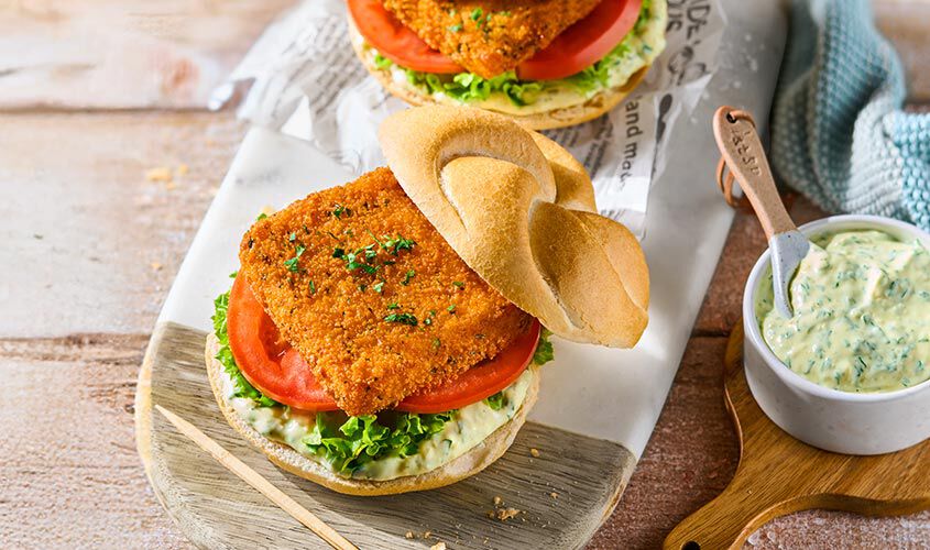 Panati / Preparati - Burgers de saumon