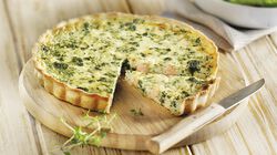 Tortine / Quiche / Crostate - Lachs-Spinat-Tarte