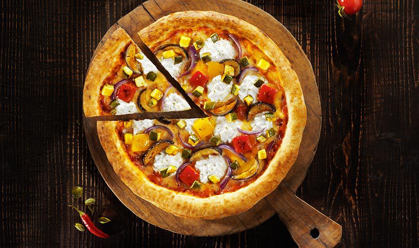 Pizzas - Pizza Verdure e Ricotta ø env. 27 cm