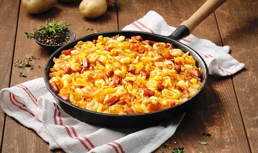Specialit&agrave; in Padella - R&ouml;stipfanne