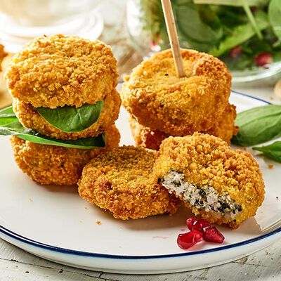 Panati / Preparati / Marinati - Chicken nuggets aux épinards