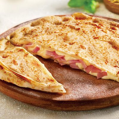 Pizze - Pizza Focaccia Schinken-K&auml;se