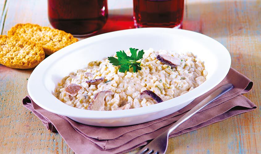 Plats gourmets - Pilz-Risotto