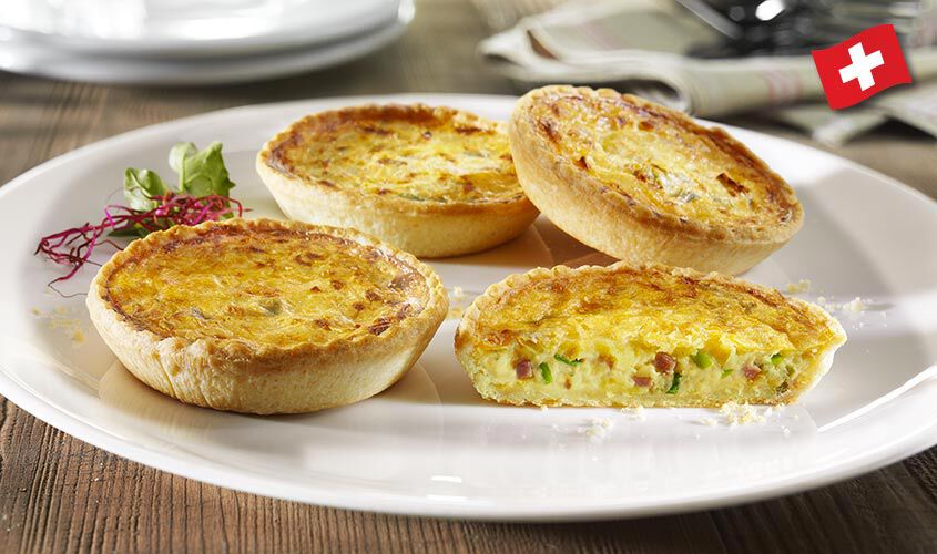 Tortine / Quiche / Crostate - Lauch-Speck-Ch&uuml;echli