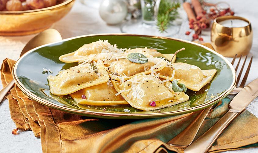 Pasta - Raviolacci aux ch&acirc;taignes