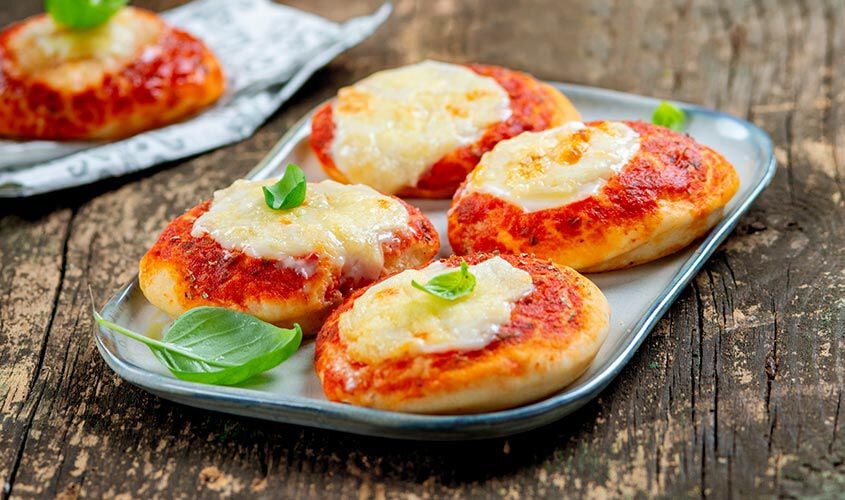 Snack a Base di Pizza - PanPizzette Margherita