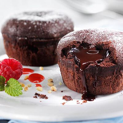 Mini Formati - C&oelig;urs coulants au chocolat