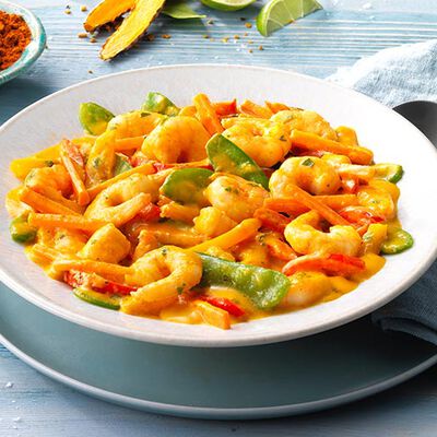 Asia - Spadellata di Verdure e Mazzancolle Stile Asiatico